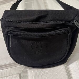 Mercedes Black Belt Bag